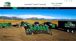 Desktop Screenshot of greengableroofing.com
