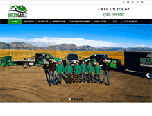 Tablet Screenshot of greengableroofing.com